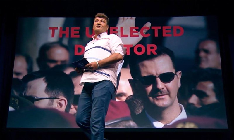 Raed_Al_Fares_discurs_2017_Oslo_Freedom_Forum